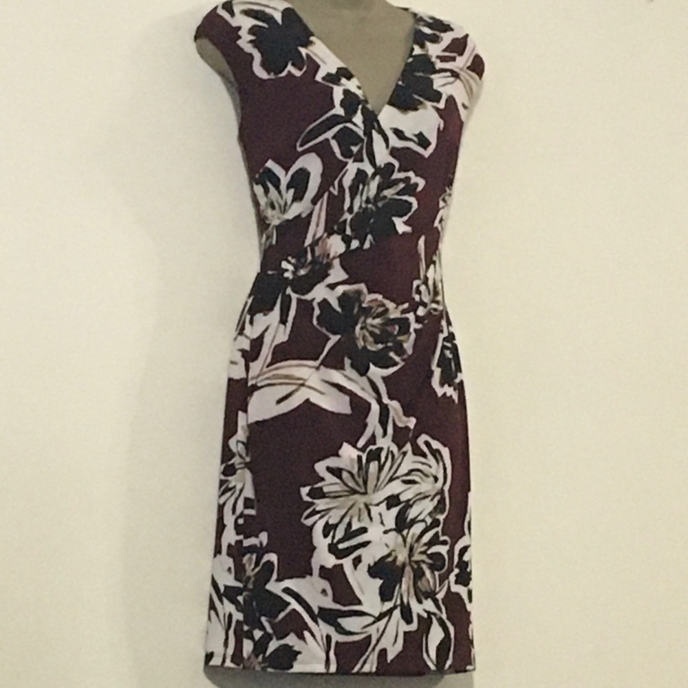 LAUREN Ralph Lauren Floral Adara Dress. Size 4P